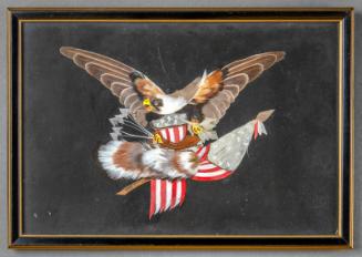 Featherwork Patriotic Picture