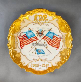 Franklin D. Roosevelt Commemorative Plate
