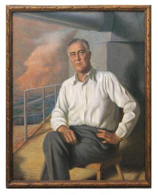 Image courtesy of the Franklin D. Roosevelt Presidential Library and Museum.  Artwork under cop…
