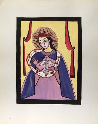 Portfolio of Spanish Colonial Design, Plate 11: Annunciation to the Virgin